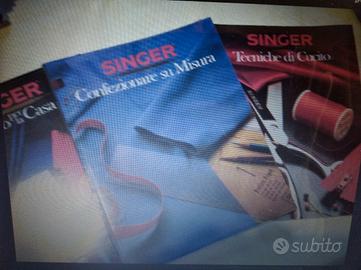 volumi della Singer per realizzare capi e altro 