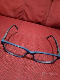 Montatura per occhiali nera e azzurra  mar. SAFILO