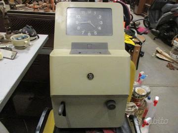 Orologio industriale meccanico Solari primi anni 6