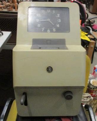 Orologio industriale meccanico Solari primi anni 6