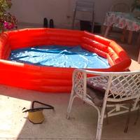 piscina gonfiabile di 2metri altezza 40cm con occh