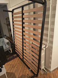 Letto matrimoniale, rete e materasso