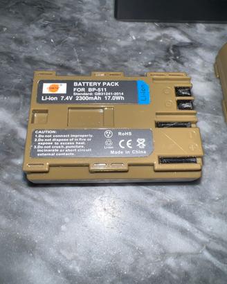 Batteria per fotocamera Canon Bp-511