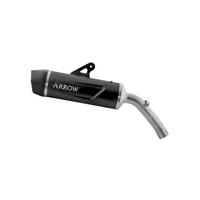 Terminale Indy Race EVO alluminio "Dark" con fonde