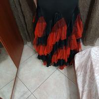 Gonna ballo flamenco, paso doble, tango