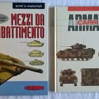Gio.libri: 2 pz serie Carri Armati