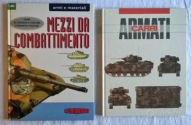 Gio.libri: 2 pz serie Carri Armati