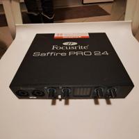 scheda audio focusrite saffire pro 24