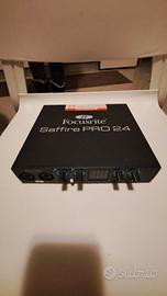 scheda audio focusrite saffire pro 24