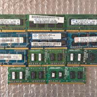 RAM DDR3 11x2GB SODIMM Samsung Hynix Nanya Lotto