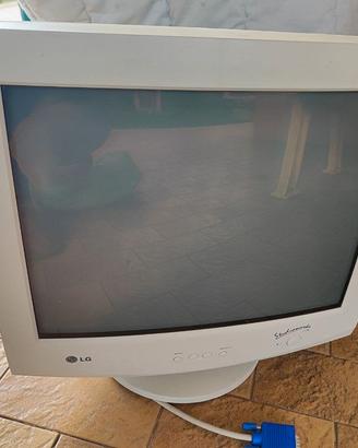 Coppia monitor Vintage CRT 17 pollici
