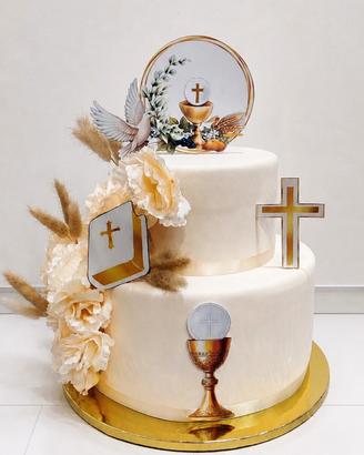 Torta scenografica comunione
