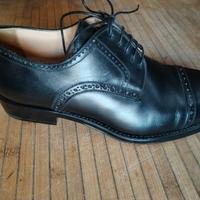 calzatura Derby puntale 