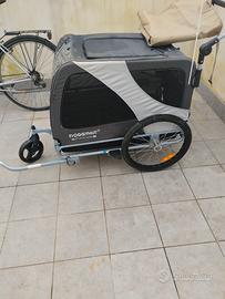 Dogghyhut premium XL, rimorchio per bicicletta
