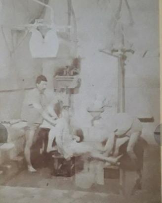Fotografia antica all'albumina 1870 c..
