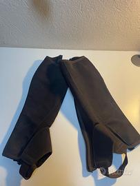 Minichaps equitazione Fouganza neri – taglia 14Y