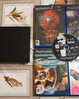 PlayStation 2 + accessori + giochi