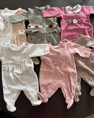 Tutine ciniglia neonata50cm prenatal/chicco