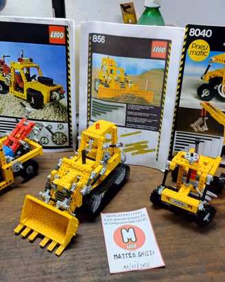 vari set Technic lego anni  70-80
