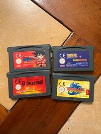 Lotto giochi Nintendo DS, 3DS e Game Boy Advance