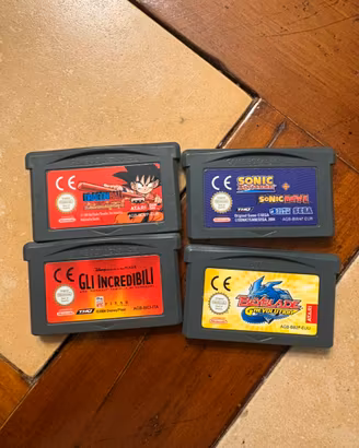 Lotto giochi Nintendo DS, 3DS e Game Boy Advance