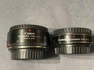 Tubi di prolunga Canon FE25,EF12