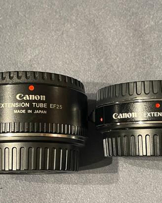 Tubi di prolunga Canon FE25,EF12