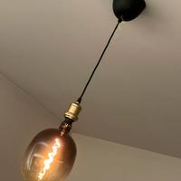 Lampadario di design con lampada inclusa