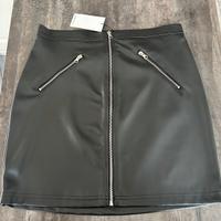 gonna in pelle piazza italia