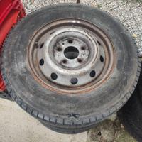 Cerchi in acciaio Fiat Ducato 2 serie + gomme