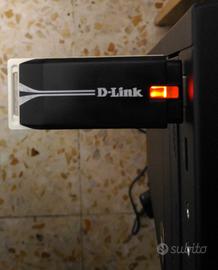Scheda di rete wifi n dlink dwa 140 +base usb