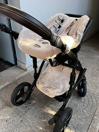 Trio Momon color tortora e nero