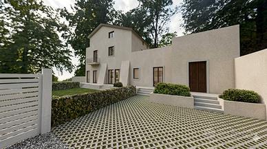 Soluzione indipendente con giardino