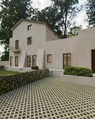 Soluzione indipendente con giardino