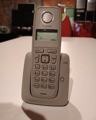 Telefono cordless fisso Gigaset A120, funzionante.