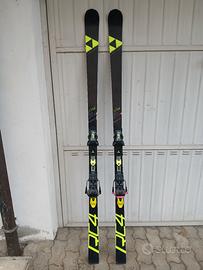 Sci Fischer GS 183cm R=25m. Attacco Fischer Z13.