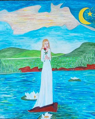 Quadro "Marinella" 70x80 acrilico su tela gallery