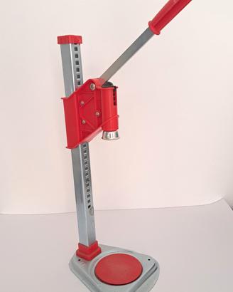 Tappatrice a colonna + scolabottiglie ad albero