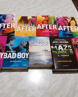 After, Bad Boy, Nicholas Sparks, Maze Runner