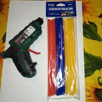 pistola a caldo sciogli plastica Parksid + stick