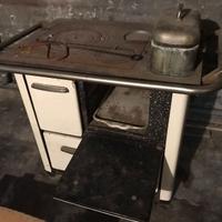 vintage - antica stufa a legna