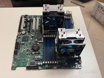 Blocco Server Supermicro X8DAi + Dual Xeon