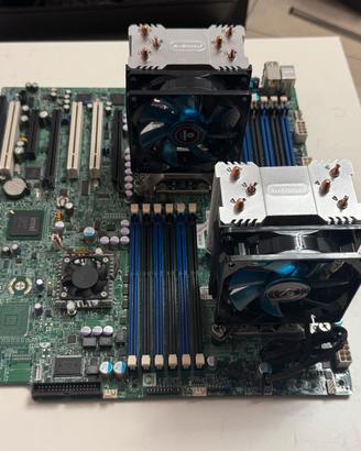 Blocco Server Supermicro X8DAi + Dual Xeon