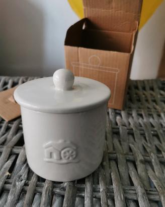 Barattolino in ceramica con coperchio Mul