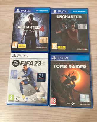 Giochi ps4 e ps5