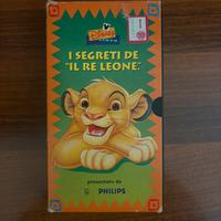 Vhs I segreti del re leone