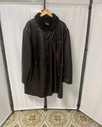 Cappotto di pelle uomo Armani