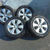 4 cerchi in lega r17" subaru outback