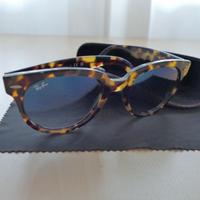 Ray-Ban Orion Tartarugato Lenti Blu – con Custodia