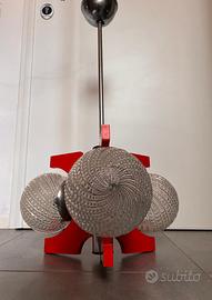 Lampadario vintage space age anni 70